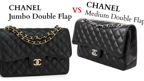 chanel jumbo flap bag vs medium|original Chanel classic flap bag.